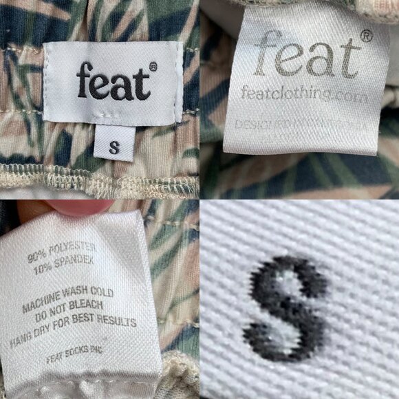 Feat BlanketBlend Move Joggers Pant S Tropics Floral Pockets High Rise Lounge - Picture 5 of 11